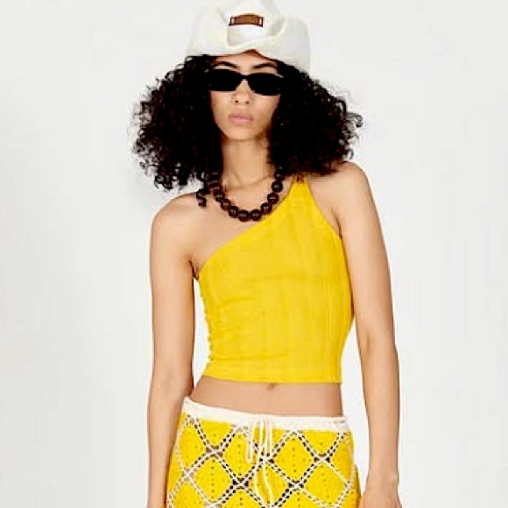 Éliou Carioca Tank, Yellow, Large